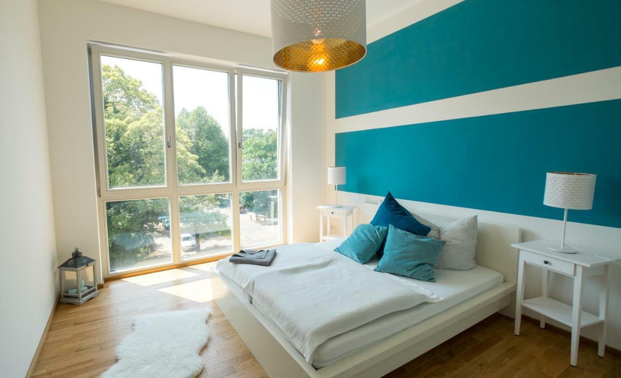 City Apartment Am Stadthafen Leipzig Bagian luar foto