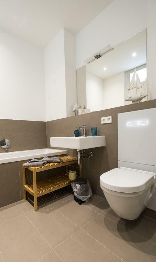 City Apartment Am Stadthafen Leipzig Bagian luar foto