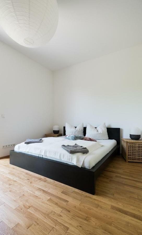 City Apartment Am Stadthafen Leipzig Bagian luar foto