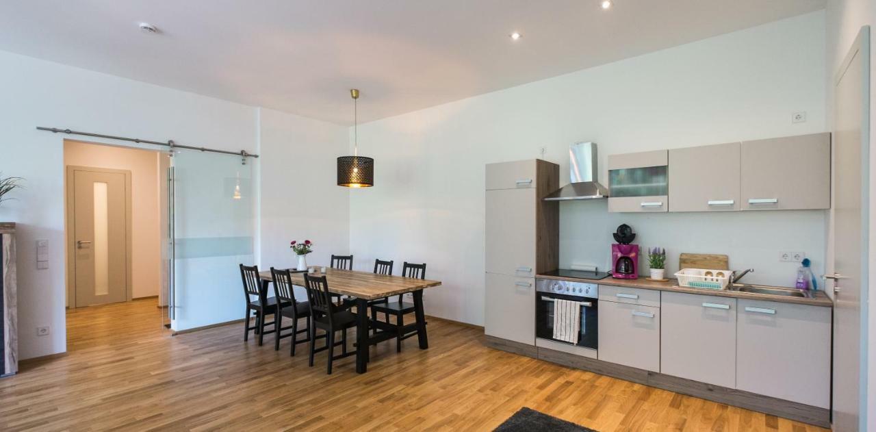 City Apartment Am Stadthafen Leipzig Bagian luar foto